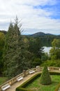 Gardens at Konopiste Castle Near Benesov Czech Republic Royalty Free Stock Photo